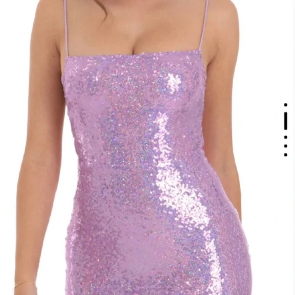 Lucy in the Sky Women's Purple Going-out-dresses